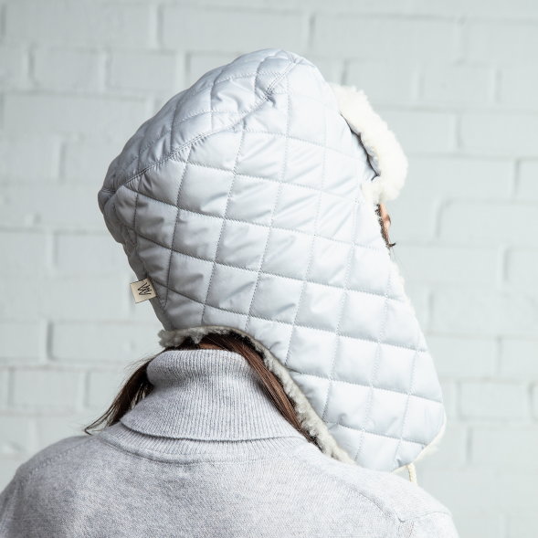 Шапка Woolhouse женская Норви светло-серый р-р 56