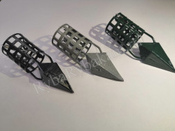 Кормушка Vikfish сербская пуля D25, 30 гр. леска, ил