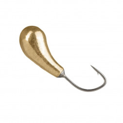 Мормышка вольфрамовая Spider Чесночинка с отверст. MW-SP-1525-GO