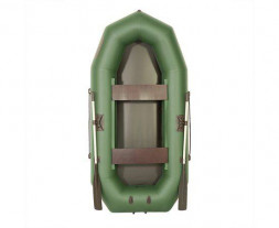 Лодка Лоцман Профи П-240-М зеленая