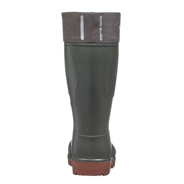 Сапоги Torvi ЭВА -40°C с прилитой шипованной подошвой и 5-ти слойным сменным вкладышем олива р.46-47