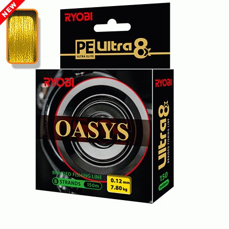 Леска-шнур RYOBI Oasis Yellow 0,40mm 150m