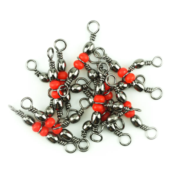 Вертлюг тройной Namazu TRIPPLE SWIVEL, латунь, цв. BN, р. 6 х 8, test-23 кг уп.10 шт