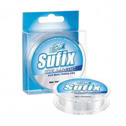 Леска зимняя SUFIX Ice Magic x12 прозрачная 30м 0.105мм 1,2кг