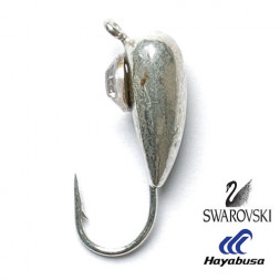 Мормышка вольфрам SALMO Нимфа 43 с петел. и Swarovski 8243040-11