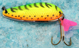 Блесна колеблющаяся двойная шумовая Condor Worthy Twin 2 размер 60 мм вес 18 г цвет A04 5 шт