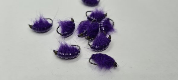 Мормыш GF кр. №12 Fl. Purple, цена за 1 шт.