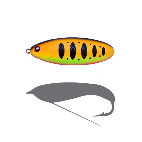 Блесна - незацепляйка SPRUT Bloody Woody Weedless Spoon 70S 15г/HTR
