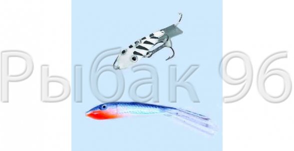 Балансир рыболовный для зимней рыбалки Lucky John + тройник 71313-13H