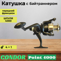 Катушка Condor Point 4000, 5 подшипн., байтранер