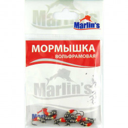 Мормышка вольфрамовая Marlin's Мураш №2 золото/черн. 7302-311