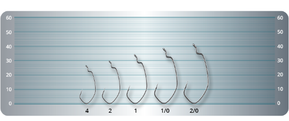 Крючок SPRUT Siro B-73BC №1 офсет. 6шт