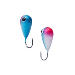 Мормышка вольфрамовая Lumicom Капля с отверстием литая-покраска 10шт 3,0мм #343