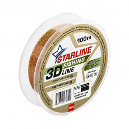 Леска IAM 3D Fishing Line 150m, диаметр 0,18 мм Хамелеон